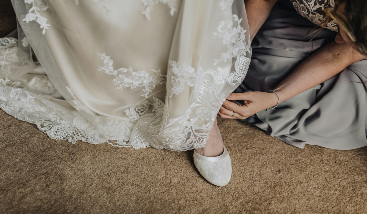 A girl's wedding day