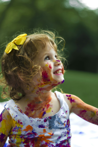 A Joyful Day at the Park with Curly-Haired Malki, the Queen of Colors