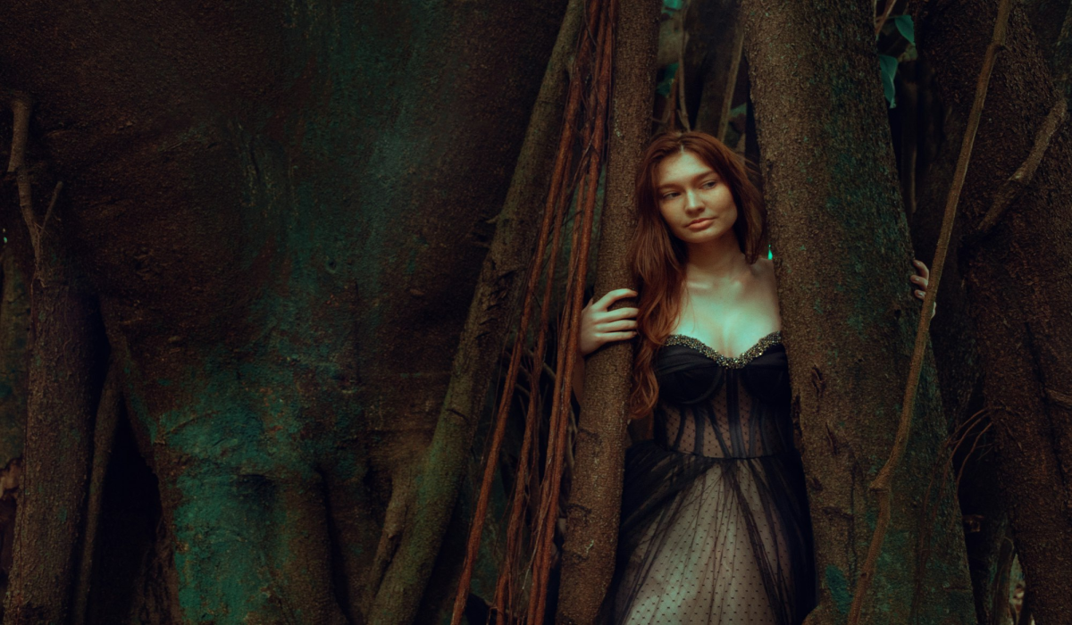 Among the Trees: A Moment of Solitude and Connection