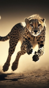 Cheetah in Motion: Embodying Speed and Agility