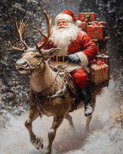 Christmas Jigsaw Puzzles: Santa's Enchanted Journey