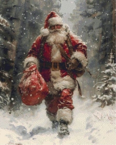 Christmas Jigsaw Puzzles: Santa's Festive Winter Journey