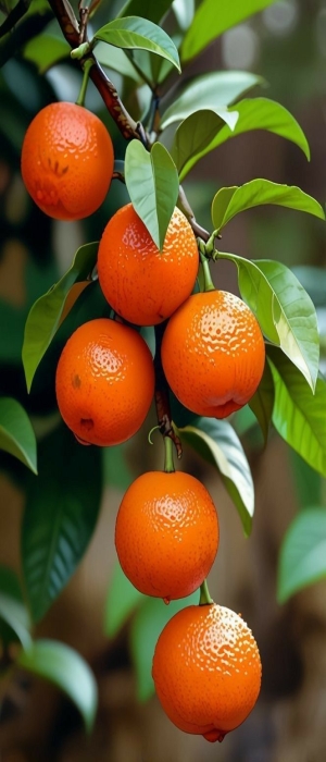 Citrus Delight: Discovering the Beauty of Tangerine Branches