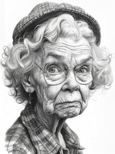 Elderly Personality: A Detailed Illustration of Age, Wisdom, and Concern