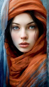 Elegance in Portraiture: The Power of a Shawl