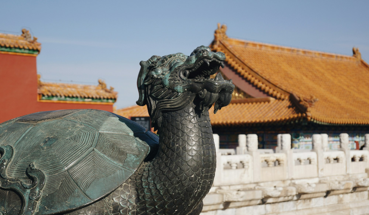 Exploring the Forbidden City: Beijing's Unique Bronze Dragon Turtle Statues