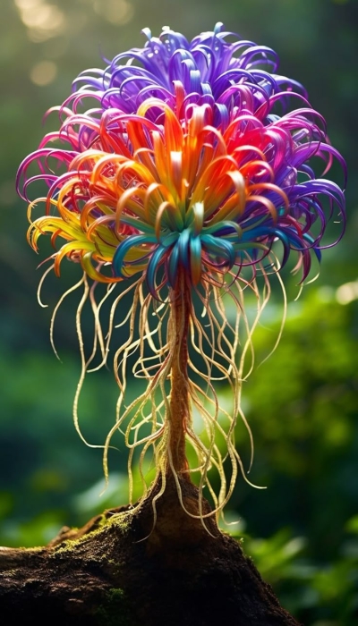 Fantastical Tree: A Fusion of Art and Nature