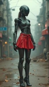 Fashion Forward Humanoid Robot: Merging Robotics and Style in an Urban Setting