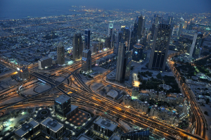 high angle photo of high-rise buildings