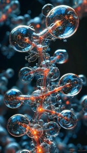 Illuminated Molecular Structures: A Dance of Chemistry and Biology