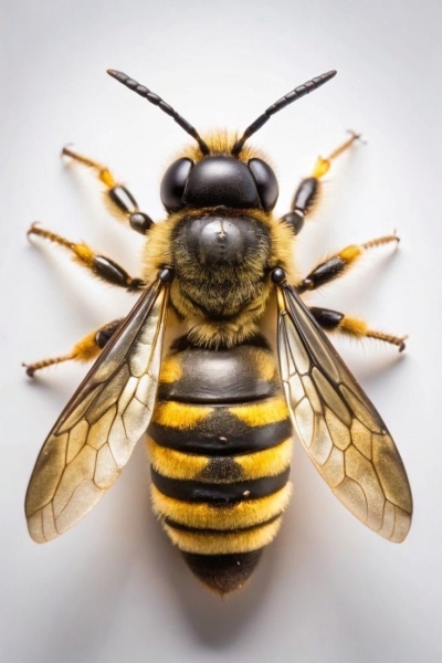 Intricacies of Bee Anatomy: A Close-Up Examination