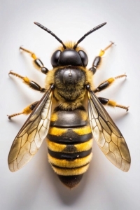 Intricacies of Bee Anatomy: A Close-Up Examination