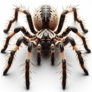 Intricate Details of a Spider: A Close-up Encounter