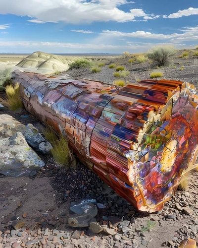 Petrified Wood: A Vibrant Testament to Time