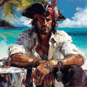 Pirate's Leisure: Unwinding on a Tropical Paradise