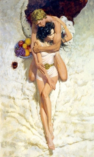 Romantic Puzzle Game Depicting Sensual Artistry
