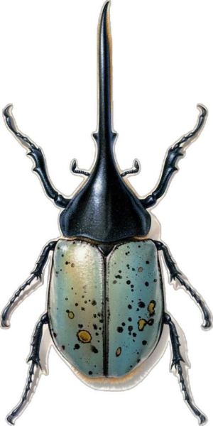 The Enchanting Rhinoceros Beetle: Nature's Jewel