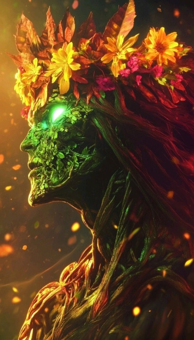 The Enigma of Consciousness: A Blend of Eerie Beauty and Transformation