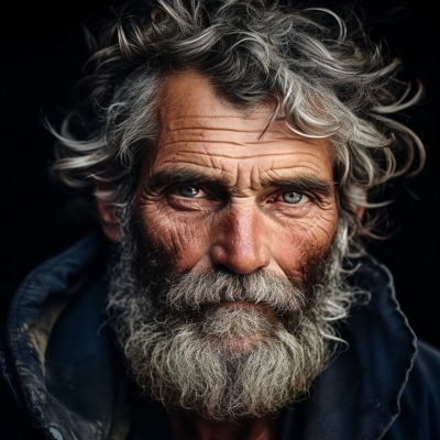 The Enigmatic Elder: A Portrait of Depth and Character