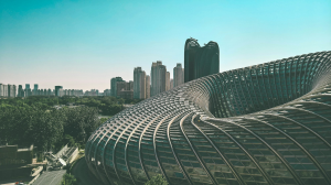 The Futuristic Elegance of Beijing's Architectural Marvel