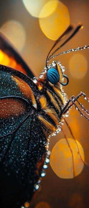 The Mesmerizing Beauty of a Butterfly Up Close