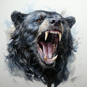 The Power and Ferocity of a Grizzly Bear: An Artistic Perspective
