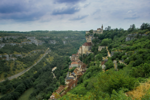 The Scenic Beauty of Rocamadour: A Medieval Town Nestled on a Mountain