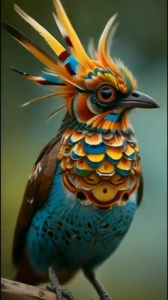 The Symphony of Colors in Avian Beauty