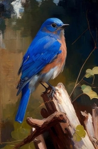 The Vibrant Bluebird: A Symphony of Colors in Nature