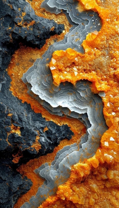 Unveiling the Beauty of Geological Layers: A Deep Dive Into Mineral Deposits